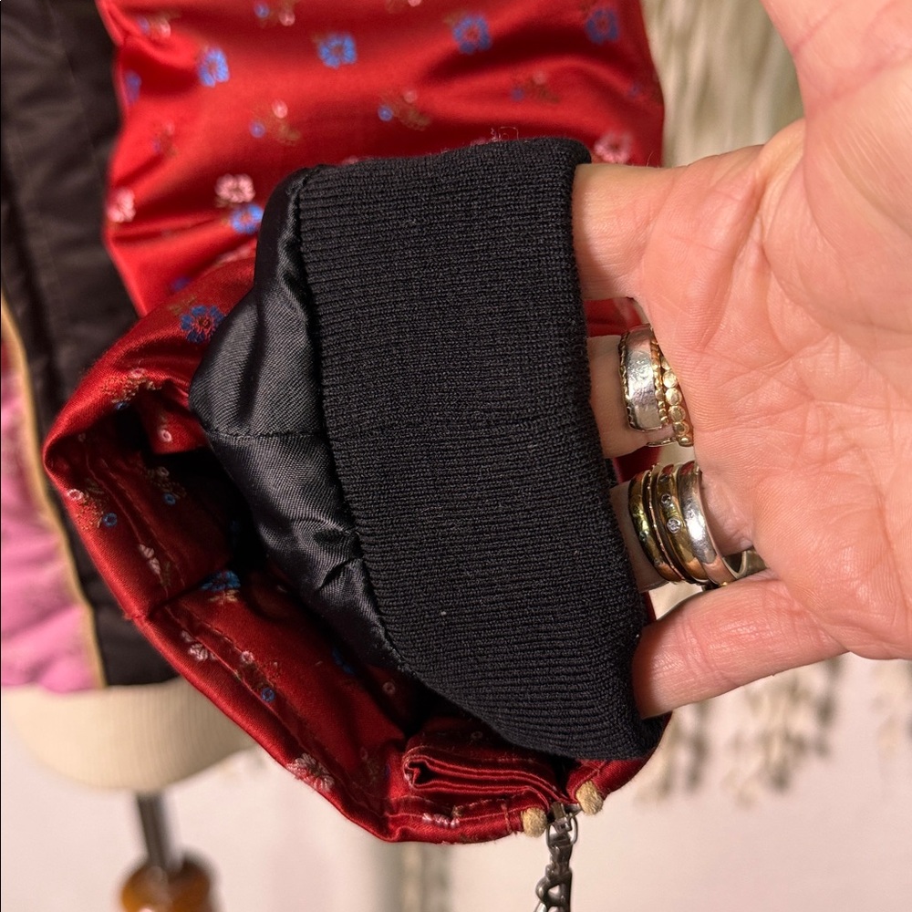 Bogner By Goan Thylmann Patchwork Print Quilted D… - image 2